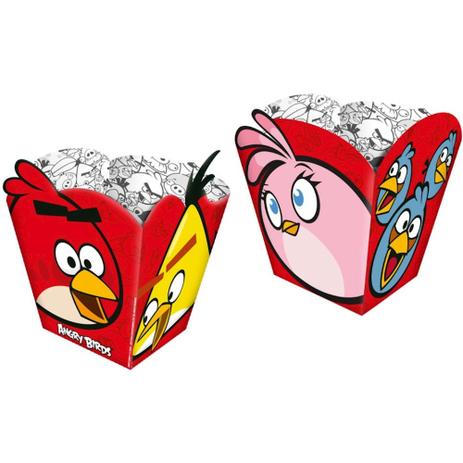 A2-Cachepot Angry Birds c/ 08 unidades - Regina festas Menor preço em A2-Cachepot Angry Birds c/ 08 unidades - Regina festas
