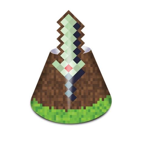 A2-Chapéu de Aniversário Mini Pixels c/ 08 unidades - Junco Menor preço em A2-Chapéu de Aniversário Mini Pixels c/ 08 unidades - Junco
