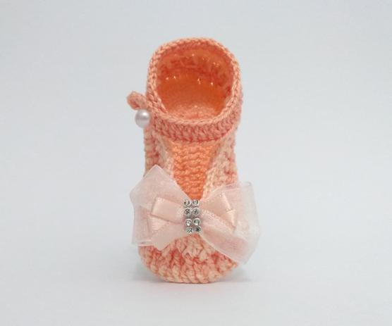 sapatinho de croche feminino