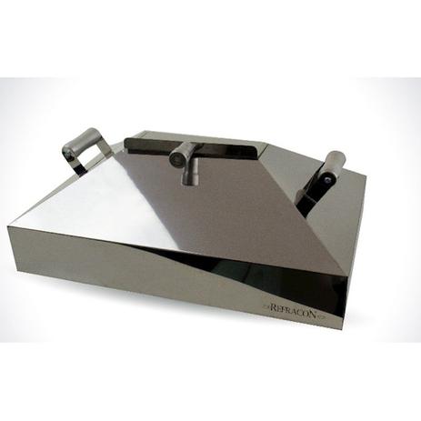 Abafador para churrasqueira pré-moldada 64cm em inox - refracon é boa?