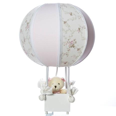 Abajur Balãozinho Ursa Rosa Quarto Bebê Infantil Menina - Potinho de mel Menor preço em Abajur Balãozinho Ursa Rosa Quarto Bebê Infantil Menina - Potinho de mel