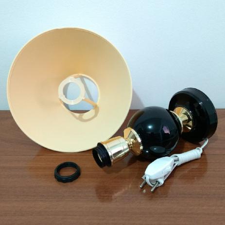 Abajur Clássico Moderno Para Quarto Escritório Lamp Preto - Aldan é ruim? Abajur Clássico Moderno Para Quarto Escritório Lamp Preto - Aldan é boa?