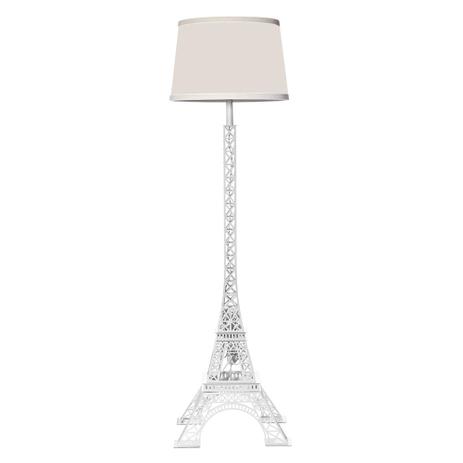 Abajur de Chão Moderno Torre Eiffel Branco 156 cm X 45 cm - Not defined Menor preço em Abajur de Chão Moderno Torre Eiffel Branco 156 cm X 45 cm - Not defined