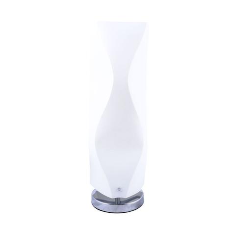 Abajur de Plástico 1 Lâmpada E27 base cromada com botao de acionamento - Home line Menor preço em Abajur de Plástico 1 Lâmpada E27 base cromada com botao de acionamento - Home line