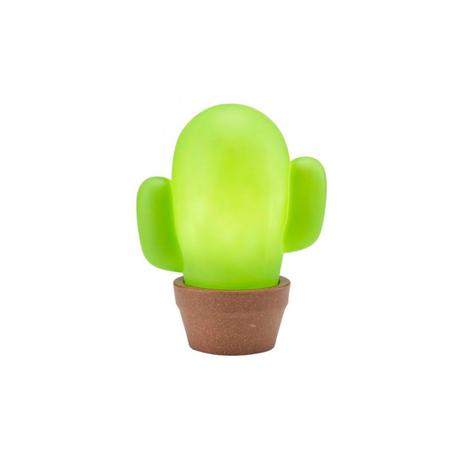 Abajur Luminária Criativa Divertida Cacto Verde Com Fio - Decorfun Menor preço em Abajur Luminária Criativa Divertida Cacto Verde Com Fio - Decorfun