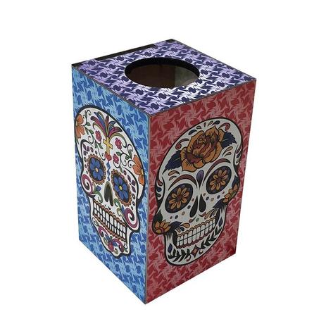 Abajur Luminária de Mesa Decorativo Caveira Mexicana em MDF - Maisaz Menor preço em Abajur Luminária de Mesa Decorativo Caveira Mexicana em MDF - Maisaz