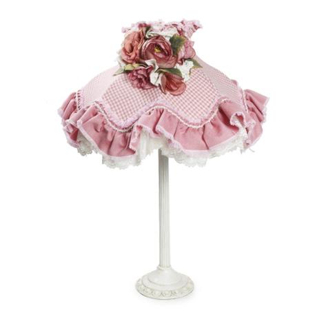 Abajur Luminária Decoração Páscoa Rosa - Cromus Menor preço em Abajur Luminária Decoração Páscoa Rosa - Cromus