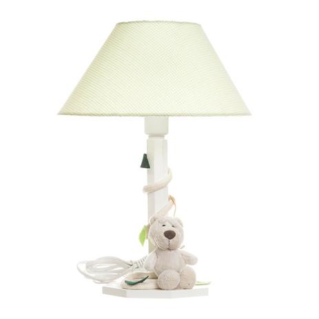 Abajur Madeira Floresta Urso Claro Quarto Bebê Infantil Menino - Potinho de mel Menor preço em Abajur Madeira Floresta Urso Claro Quarto Bebê Infantil Menino - Potinho de mel