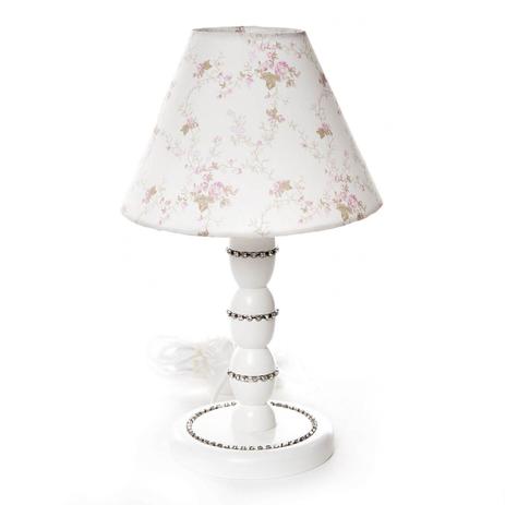 Abajur Madeira Strass 2 Quarto Bebê Infantil Menina - Potinho de mel Menor preço em Abajur Madeira Strass 2 Quarto Bebê Infantil Menina - Potinho de mel