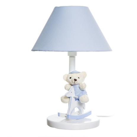 Abajur Madeira Urso No Cavalinho Quarto Bebê Infantil Menino - Potinho de mel Menor preço em Abajur Madeira Urso No Cavalinho Quarto Bebê Infantil Menino - Potinho de mel