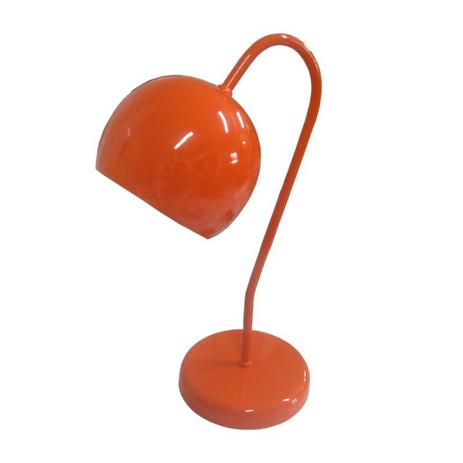 Abajur Para Mesa e Escrivaninha Modelo Bolinha - Laranja - Lustres amandini Menor preço em Abajur Para Mesa e Escrivaninha Modelo Bolinha - Laranja - Lustres amandini
