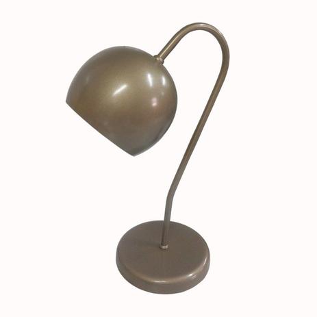 Abajur Para Mesa e Escrivaninha Modelo Bolinha - Ouro Velho - Lustres amandini é boa?