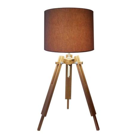 Abajur Tripe Madeira Md-2024 Cupula Tecido 30x25cm Palha - Vivare iluminação Menor preço em Abajur Tripe Madeira Md-2024 Cupula Tecido 30x25cm Palha - Vivare iluminação