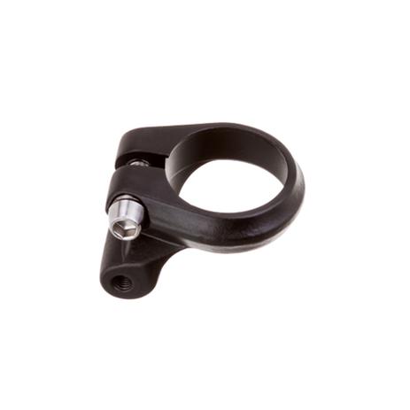 Abraçadeira de canote selim Uno com suporte para bagageiro 31.8mm Preto Menor preço em Abraçadeira de canote selim Uno com suporte para bagageiro 31.8mm Preto