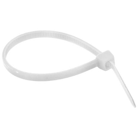 Abraçadeira de nylon 28 cm com 100 peças (Branco) - Vonder Menor preço em Abraçadeira de nylon 28 cm com 100 peças (Branco) - Vonder