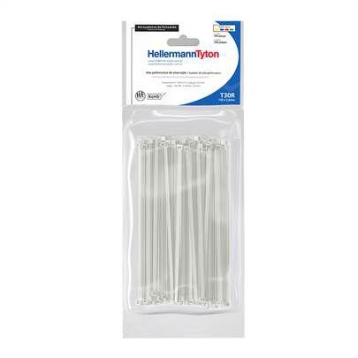 Abraçadeira De Nylon 3,6 X 150mm T30r Natural - 100 Unidades - Hellermann Menor preço em Abraçadeira De Nylon 3,6 X 150mm T30r Natural - 100 Unidades - Hellermann