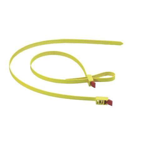 Abraçadeira de Nylon Amarela com Feicho Rápido 13x750mm Hellermann Menor preço em Abraçadeira de Nylon Amarela com Feicho Rápido 13x750mm Hellermann