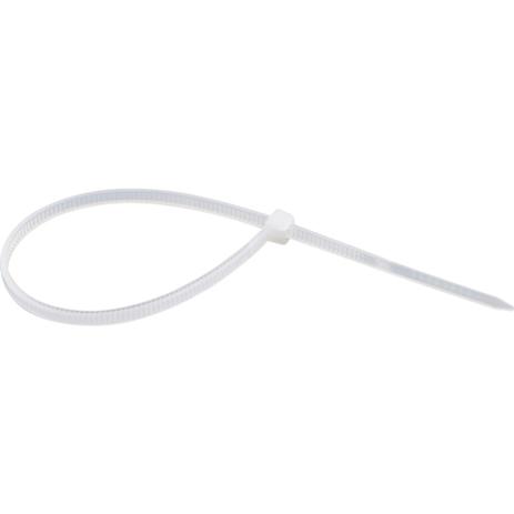 Abraçadeira de nylon branca 2,5 x 100 mm com 100 peças - Nove54 Menor preço em Abraçadeira de nylon branca 2,5 x 100 mm com 100 peças - Nove54