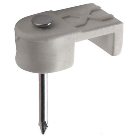 Abraçadeira de nylon para fio duplo 18x20mm branca Fixtil Menor preço em Abraçadeira de nylon para fio duplo 18x20mm branca Fixtil