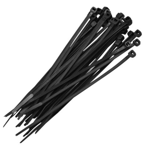 Abraçadeira Nylon Preta 100 Unidades 200 X 4,7mm - Sdm abraçadeiras Menor preço em Abraçadeira Nylon Preta 100 Unidades 200 X 4,7mm - Sdm abraçadeiras