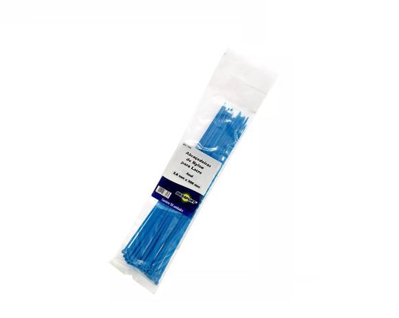 Abraçadeiras De Nylon Para Lacre Azul- 3,6mm X 300mm - Brasfort Menor preço em Abraçadeiras De Nylon Para Lacre Azul- 3,6mm X 300mm - Brasfort