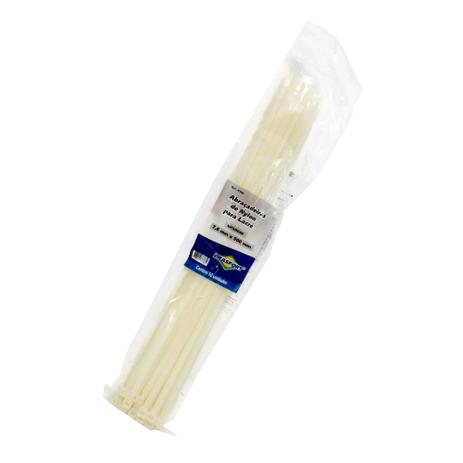 Abraçadeiras De Nylon Para Lacre Brancas 7,6mm X 500mm - Brasfort Menor preço em Abraçadeiras De Nylon Para Lacre Brancas 7,6mm X 500mm - Brasfort