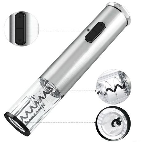 Abridor De Garrafa De Vinho Saca Rolhas Elétrico A Pilha KB160N - Jiaxi oksn é boa?