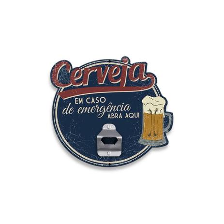 Abridor De Garrafas De Parede - Cerveja Em Caso De Emergência Abra Aqui - Decoração - Geguton Menor preço em Abridor De Garrafas De Parede - Cerveja Em Caso De Emergência Abra Aqui - Decoração - Geguton