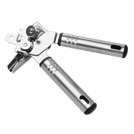 Abridor de Latas Garrafas Manual Multifuncional Aço Inox - Mimo Style Menor preço em Abridor de Latas Garrafas Manual Multifuncional Aço Inox - Mimo Style