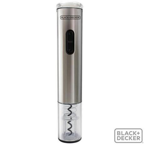 Abridor de Vinho Black & Decker Inox - WINE - Black&Decker Menor preço em Abridor de Vinho Black & Decker Inox - WINE - Black&Decker