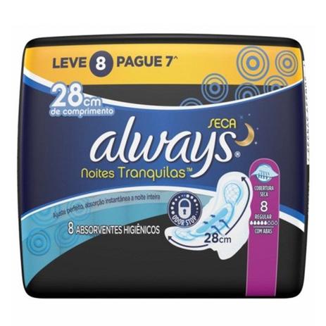 Absorvente Always Active Seca Notuno Com Abas Leve 8 Pague 7 Menor preço em Absorvente Always Active Seca Notuno Com Abas Leve 8 Pague 7