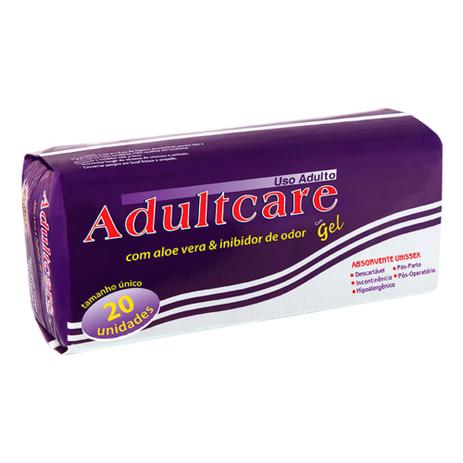 Absorvente Geriátrico Adultcare 20 Unidades é boa?