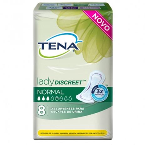 Absorvente Geriátrico Tena Lady Normal Com 8 Unidades Menor preço em Absorvente Geriátrico Tena Lady Normal Com 8 Unidades