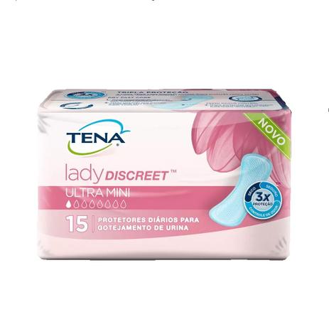 Absorvente Geriatrico Tena Lady Ultra Mini Menor preço em Absorvente Geriatrico Tena Lady Ultra Mini