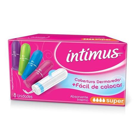 Absorvente Interno Intumus Super 8 Unidades - Kimberly clark Menor preço em Absorvente Interno Intumus Super 8 Unidades - Kimberly clark