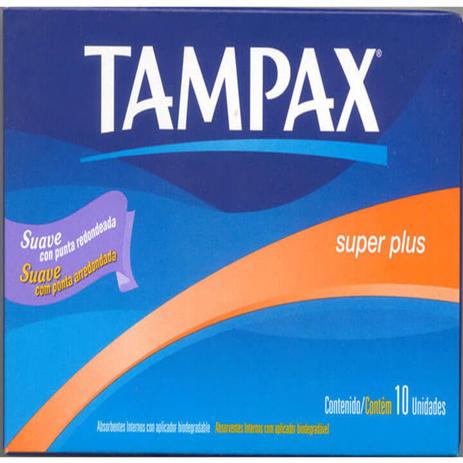 Absorvente interno tampax c/10 super plus - Sem marca Menor preço em Absorvente interno tampax c/10 super plus - Sem marca
