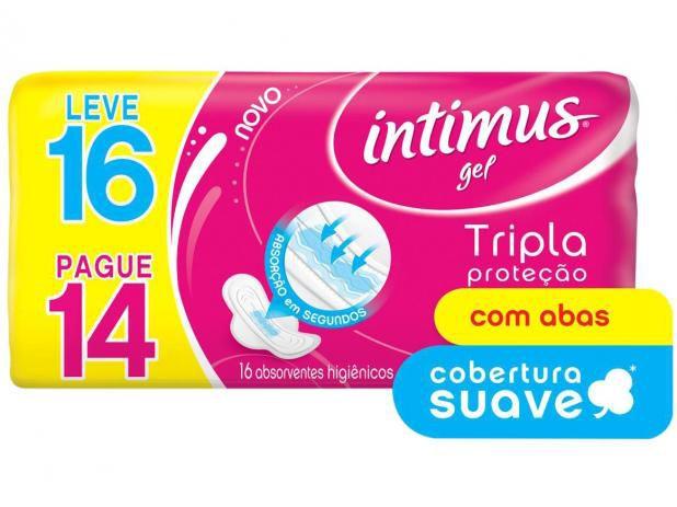 Absorvente intimus tripla proteção suave com abas 16x of é ruim? Absorvente intimus tripla proteção suave com abas 16x of é boa?