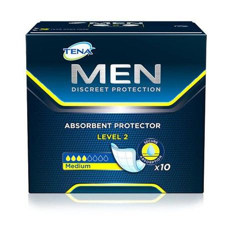 Absorvente masc.tena men level 2 c/10 und Menor preço em Absorvente masc.tena men level 2 c/10 und
