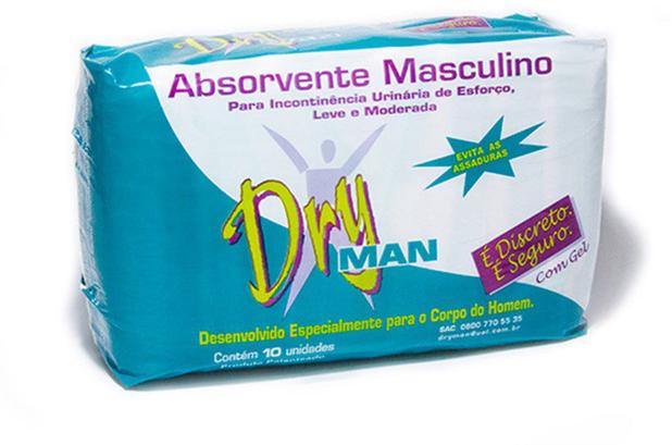 Absorvente Masculino Dry Man Menor preço em Absorvente Masculino Dry Man