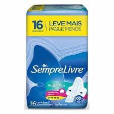 Menor preço em Absorvente Sempre Livre Adapt Plus Cobertura Suave com  Abas 16 unidades - Johnson  johnson