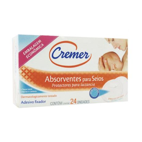 Absorventes para Seios - 24 Unidades - Cremer é ruim? Absorventes para Seios - 24 Unidades - Cremer é boa?