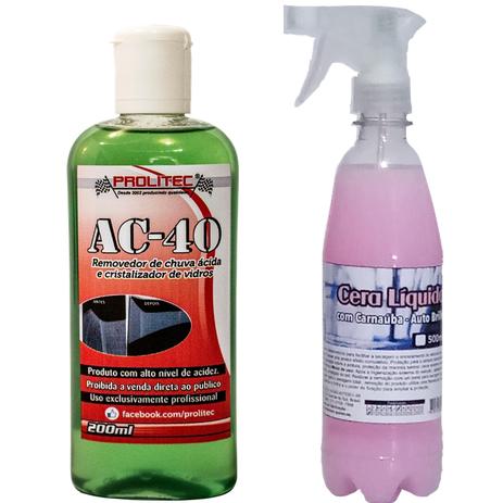 AC-40 200 ML PROLITEC+ Cera Liquida 500 ml RS Quimica Menor preço em AC-40 200 ML PROLITEC+ Cera Liquida 500 ml RS Quimica