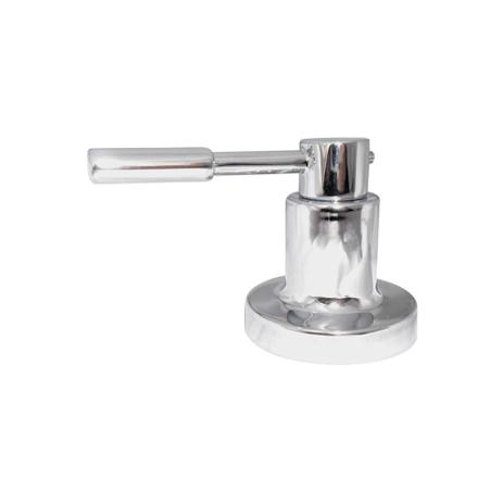 Acabamento de Registro para Base Deca 1/2”, 3/4 E 1” Stilo Cromado - Esteves Menor preço em Acabamento de Registro para Base Deca 1/2”, 3/4 E 1” Stilo Cromado - Esteves