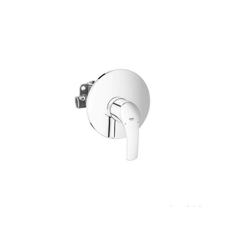 Acabamento e base para monocomando para chuveiro Eurosmart sem desviador Grohe Menor preço em Acabamento e base para monocomando para chuveiro Eurosmart sem desviador Grohe