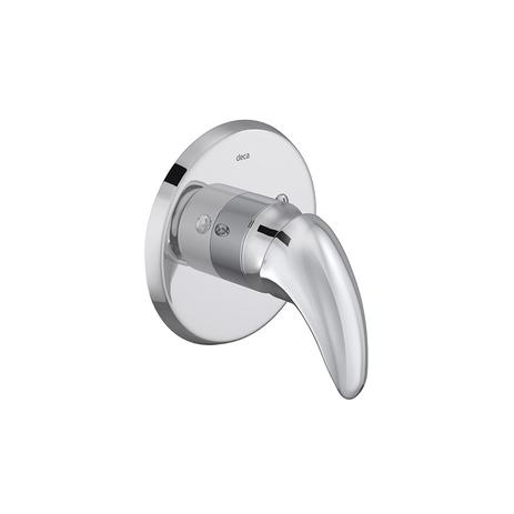 Acabamento Monocomando Deca Smart para Registro de Chuveiro para Alta e Baixa Pressão Cromado Menor preço em Acabamento Monocomando Deca Smart para Registro de Chuveiro para Alta e Baixa Pressão Cromado