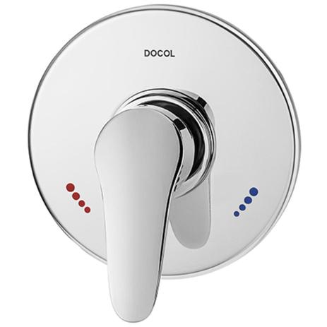 Menor preço em Acabamento Monocomando para Chuveiro Alta Vazão Alta e Baixa Pressão Docol Prinz 3/4 Cromado