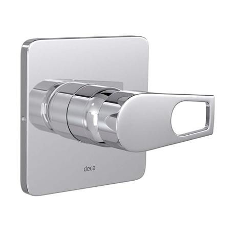 Acabamento monocomando para chuveiro baixa e alta pressão Level Mix cromado Deca é boa?