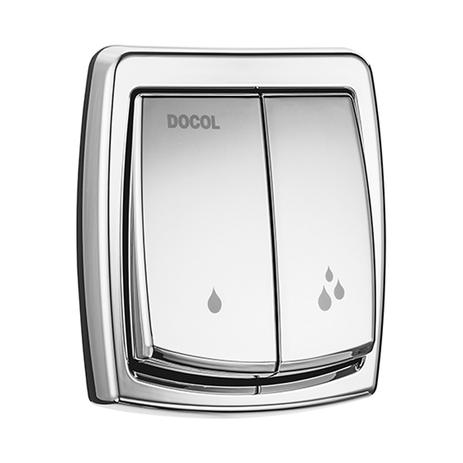 Menor preço em Acabamento P/ Válvula de Descarga Salvágua Box Chrome Docol