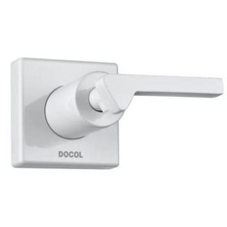 Acabamento para Registro Base Stillo 1/2 a 1 Lado Direito (Fria) White Docolstillo colors Docol Branco Menor preço em Acabamento para Registro Base Stillo 1/2 a 1 Lado Direito (Fria) White Docolstillo colors Docol Branco