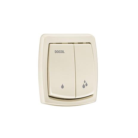 Acabamento para Válvula de Descarga Salvágua Box Bege Docol Menor preço em Acabamento para Válvula de Descarga Salvágua Box Bege Docol